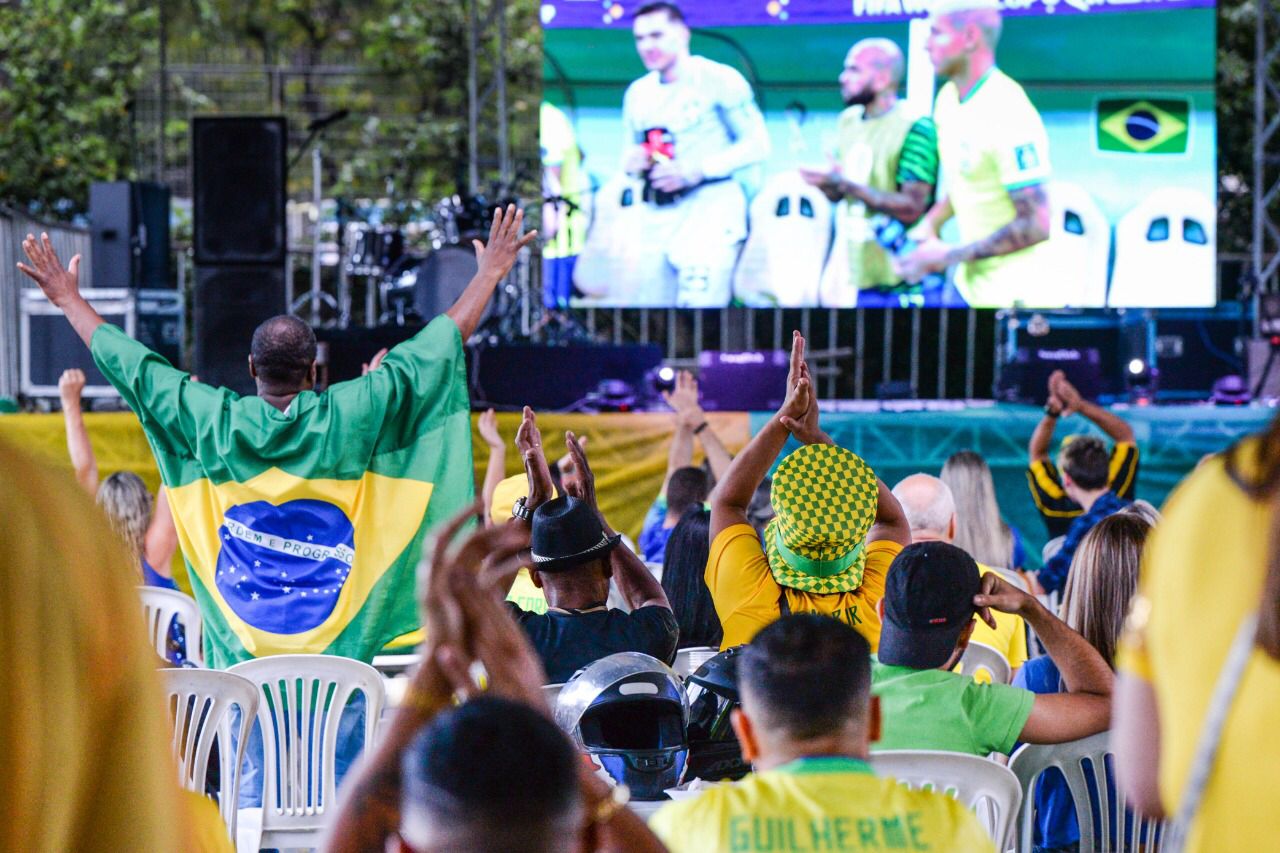 Brasil x Suíça: Barra Mansa terá telão e shows nesta segunda-feira