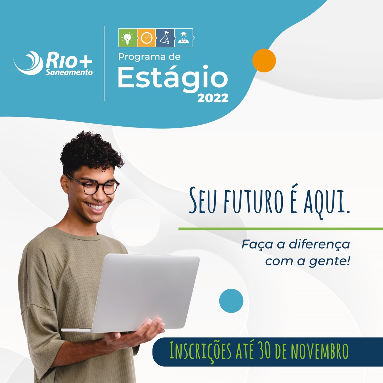 Rio+Saneamento abre inscrições para Programa de Estágio