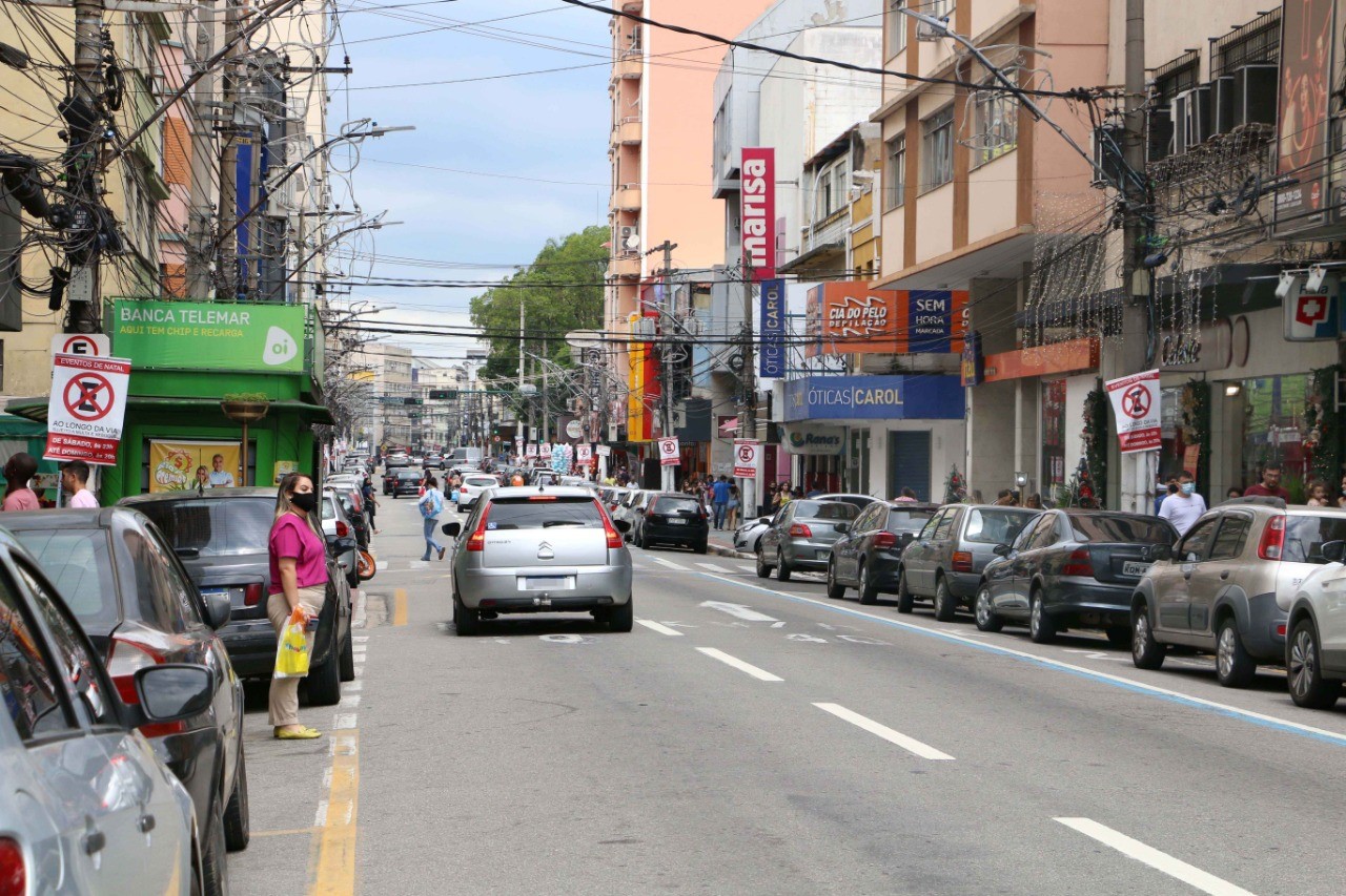 Barra Mansa tem novos trechos com estacionamento rotativo para o fim de ano