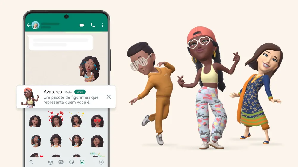WhatsApp libera recurso para usar avatar como foto de perfil
