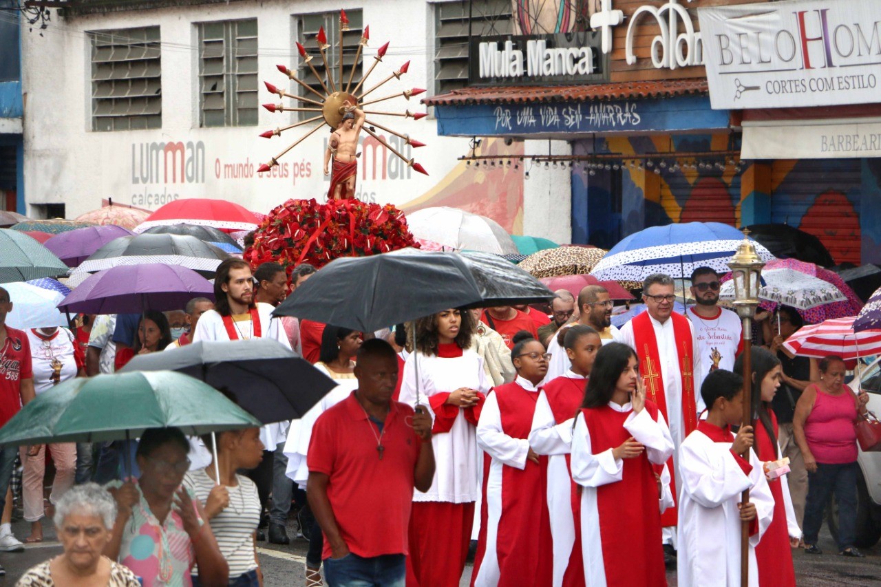 Tradicional procissão marca o Dia de São Sebastião em Barra Mansa