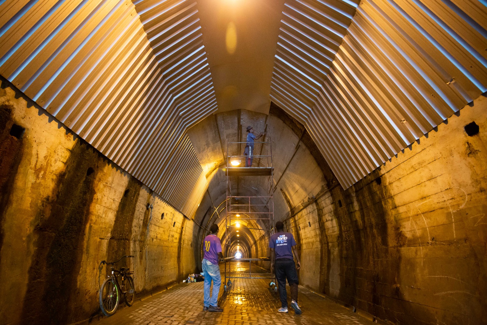 Volta Redonda: obra do Túnel 20, no bairro Água Limpa, entra na reta final