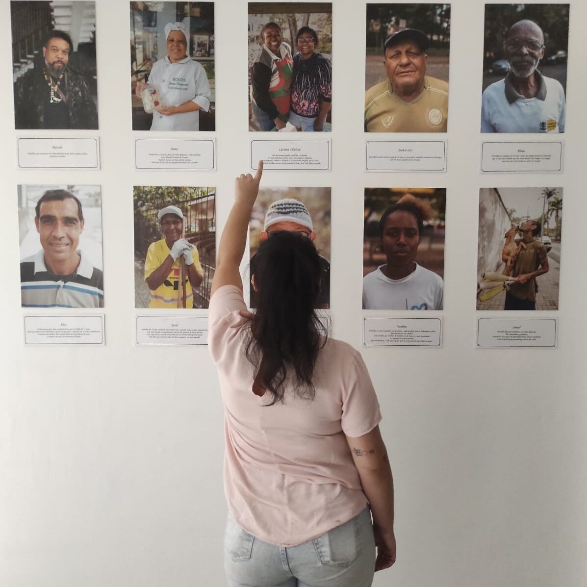 Sider Shoping recebe exposição fotográfica com rostos do cotidiano da cidade