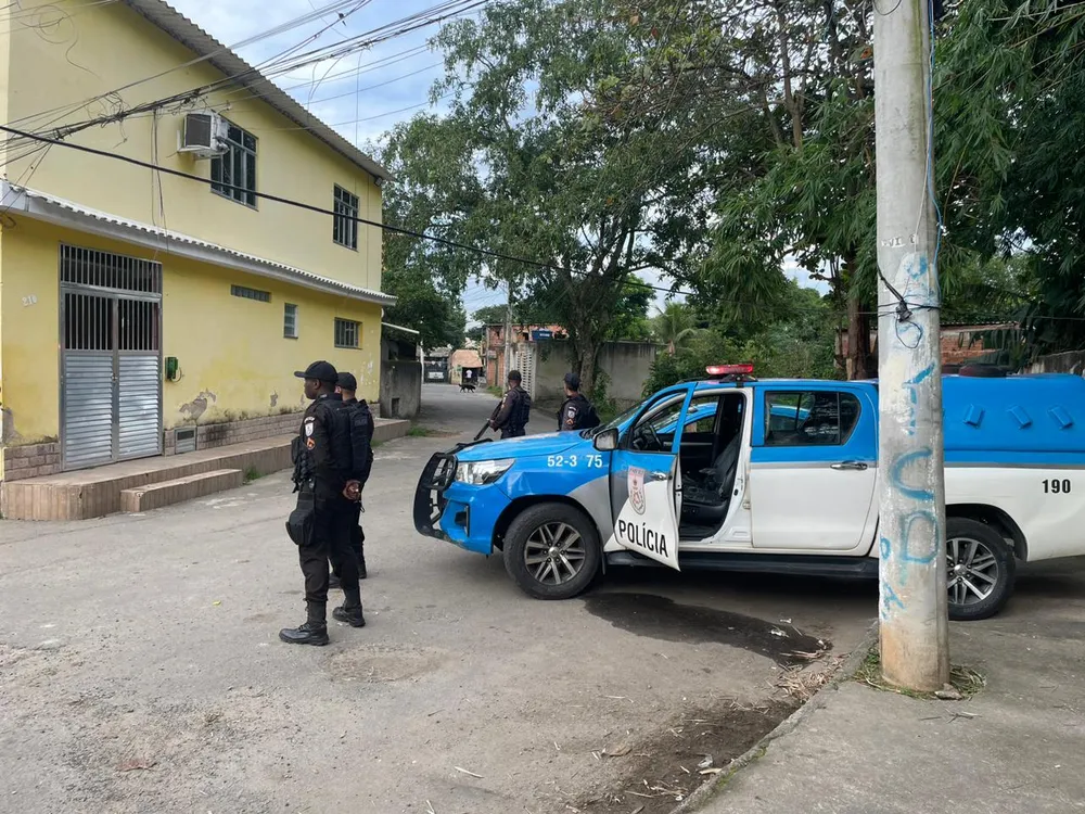 Operação da PM com foco no combate ao crime é realizada na Califórnia, em Barra do Piraí