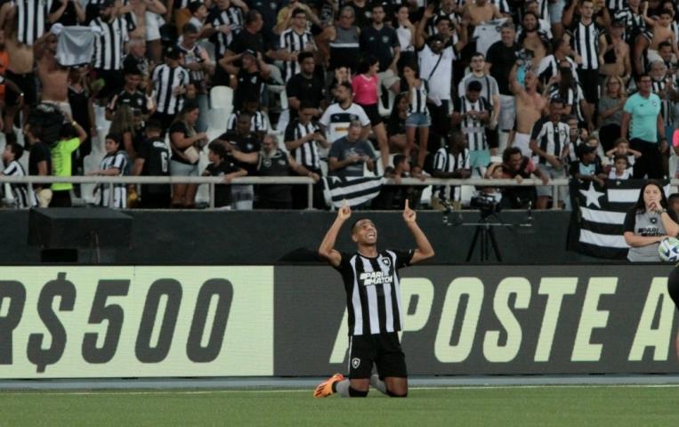 Botafogo vence Galo e segue líder do Brasileirão