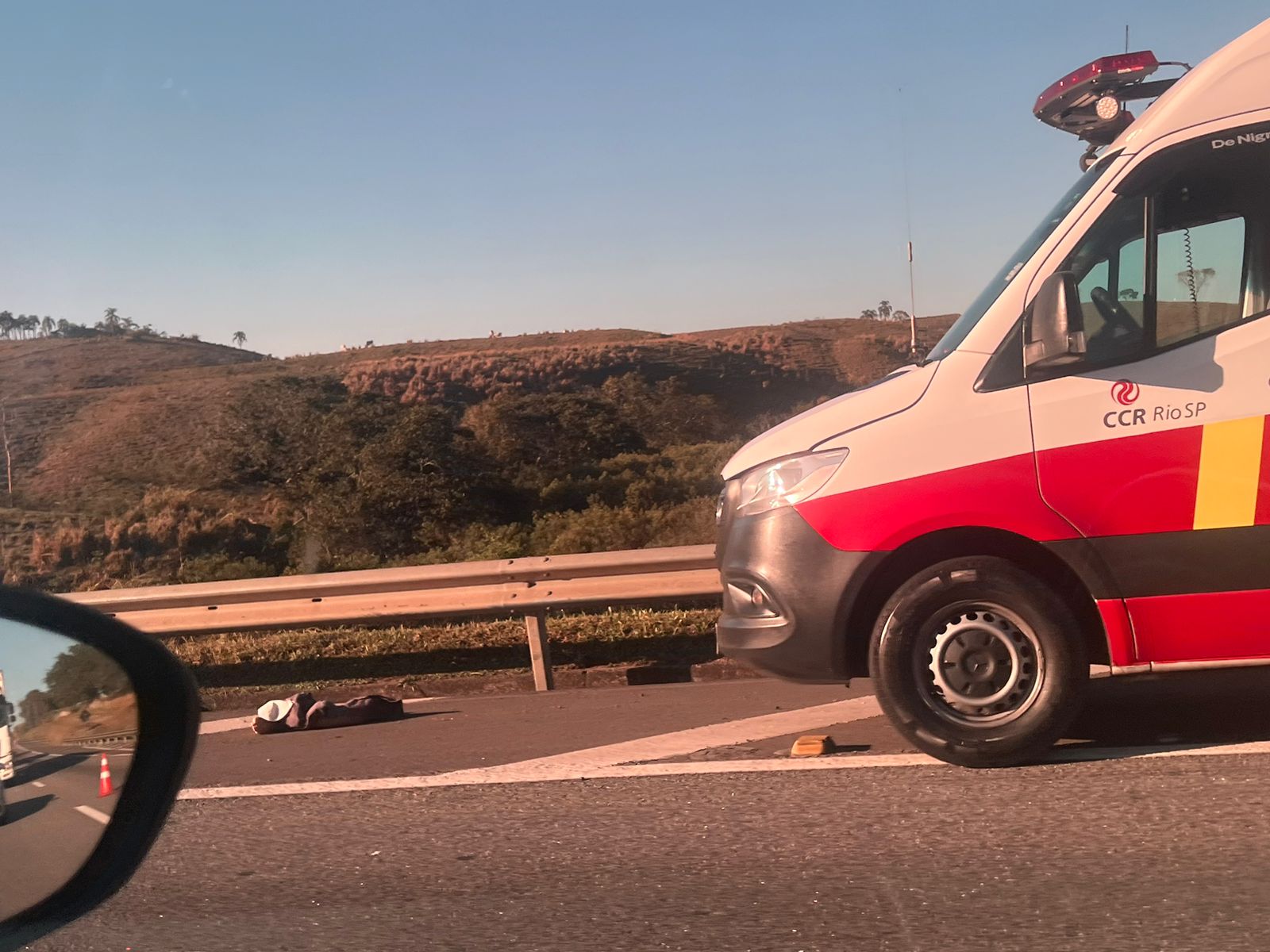 Acidente com duas motos deixa uma vítima fatal em Barra Mansa