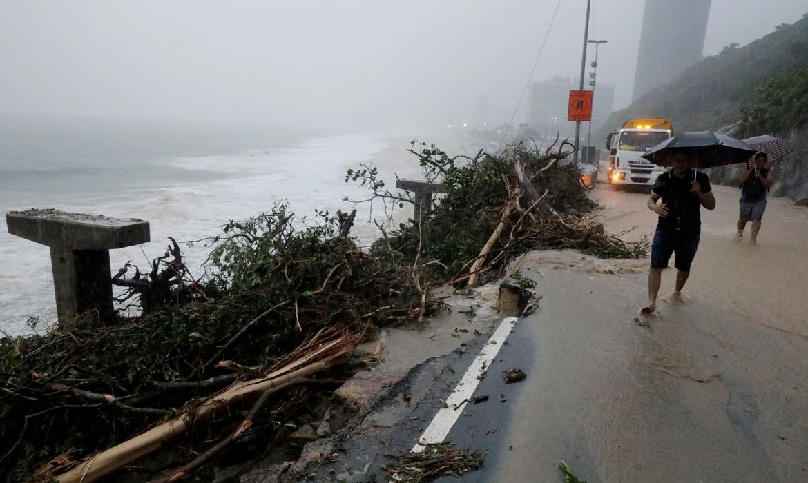 Temporais podem atingir todo o estado do Rio a partir desta quarta-feira