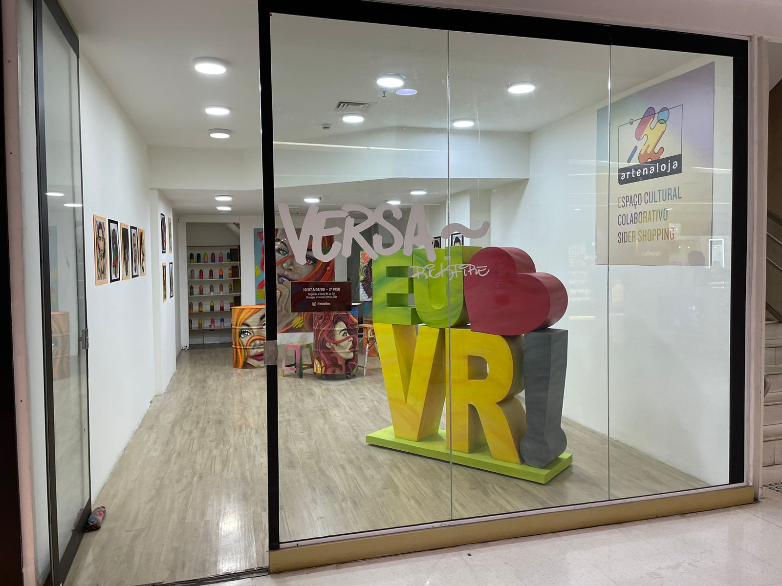 Sider Shopping comemora o aniversário de Volta Redonda com arte