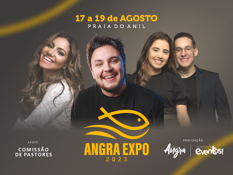 Angra Expo: maior festa cristã da região começa nesta quinta-feira, 17