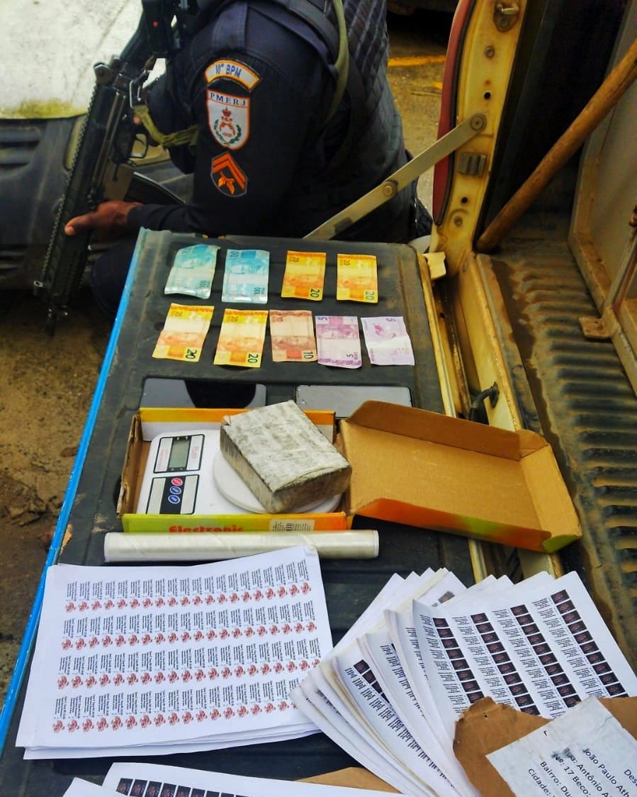 Valença: Policiais detém suspeitos de tráfico de drogas no Pentagna