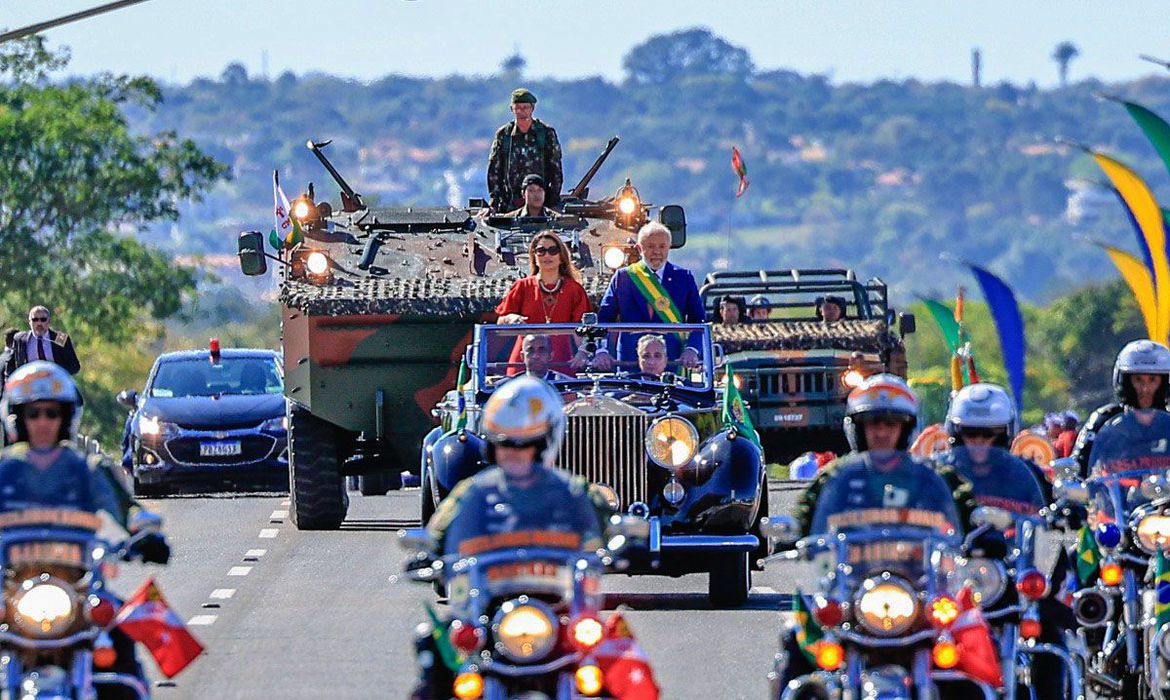 Clima de tranquilidade marca Desfile Cívico em Brasilía