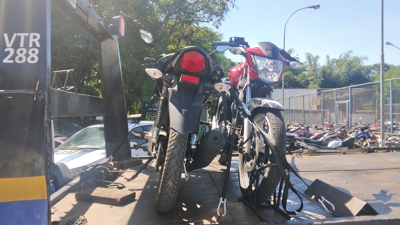 23 motos envolvidas nos ‘rolezinhos’ são apreendidas em Volta Redonda