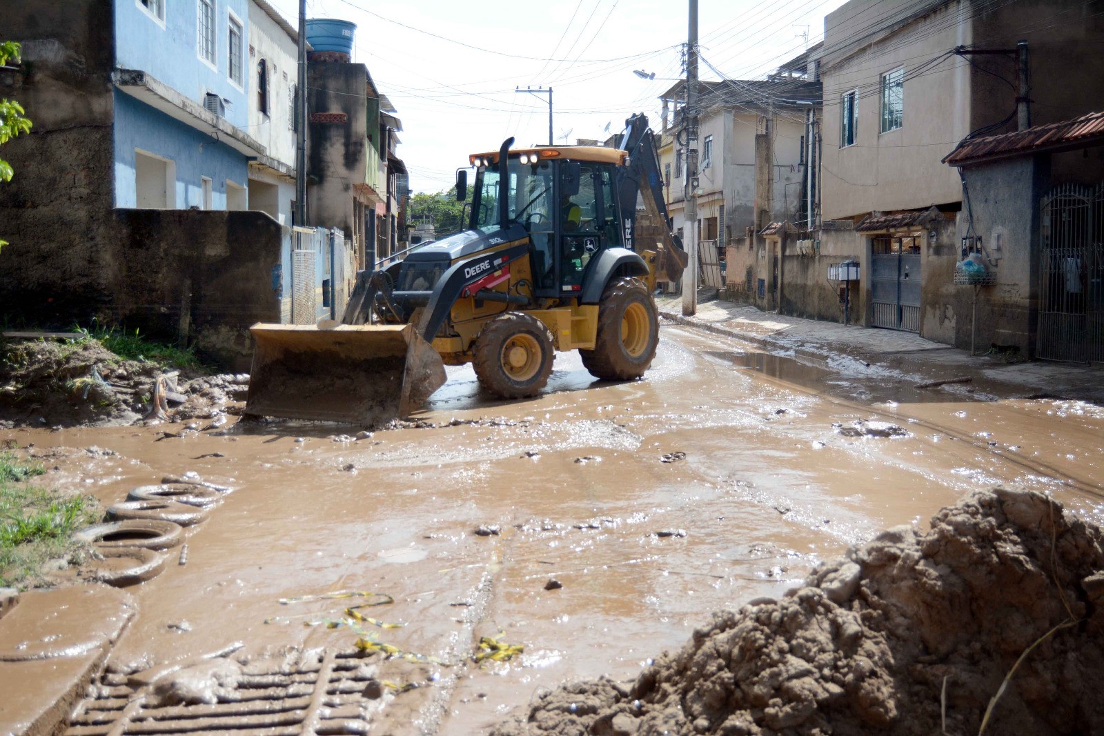 Prefeitura de Barra Mansa atua nas áreas afetadas pela chuva
