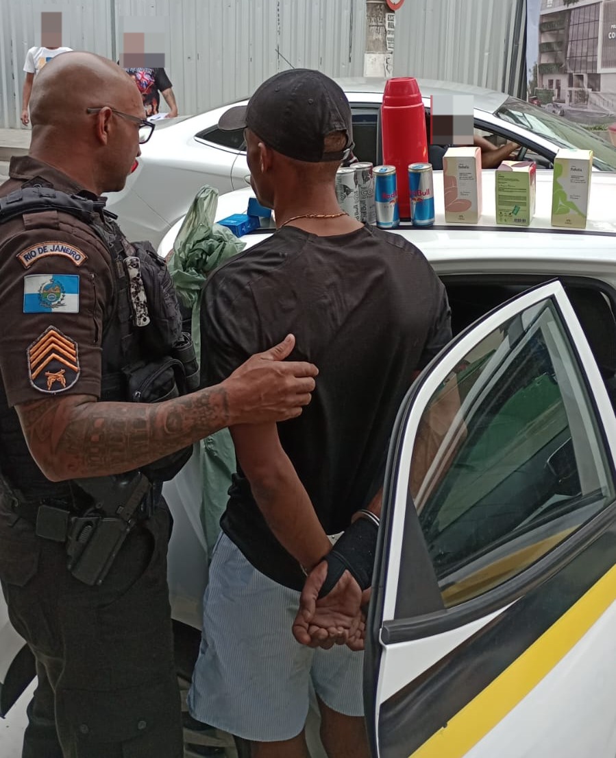 Sistema Integrado de Segurança prende suspeito de furto em Volta Redonda