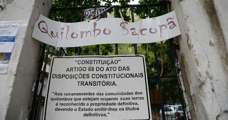Justiça arquiva processo que proibia atividades de quilombo carioca
