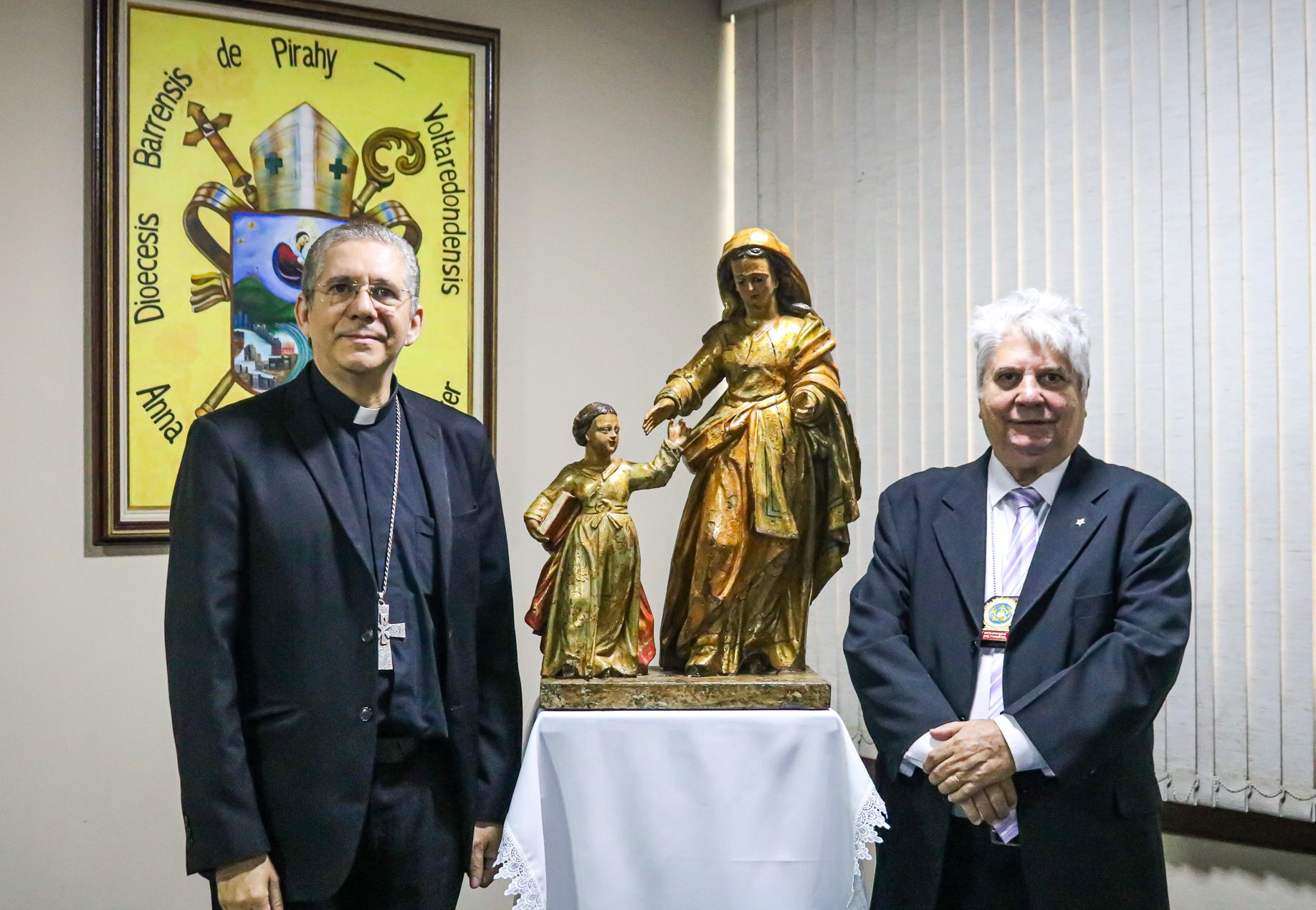 Imagem Sacra furtada em Piraí  (RJ) é recuperada 17 anos depois em Tiradentes (MG)