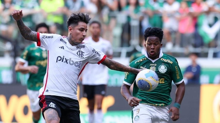 Fla fica no empate sem gols com o Palmeiras em SP