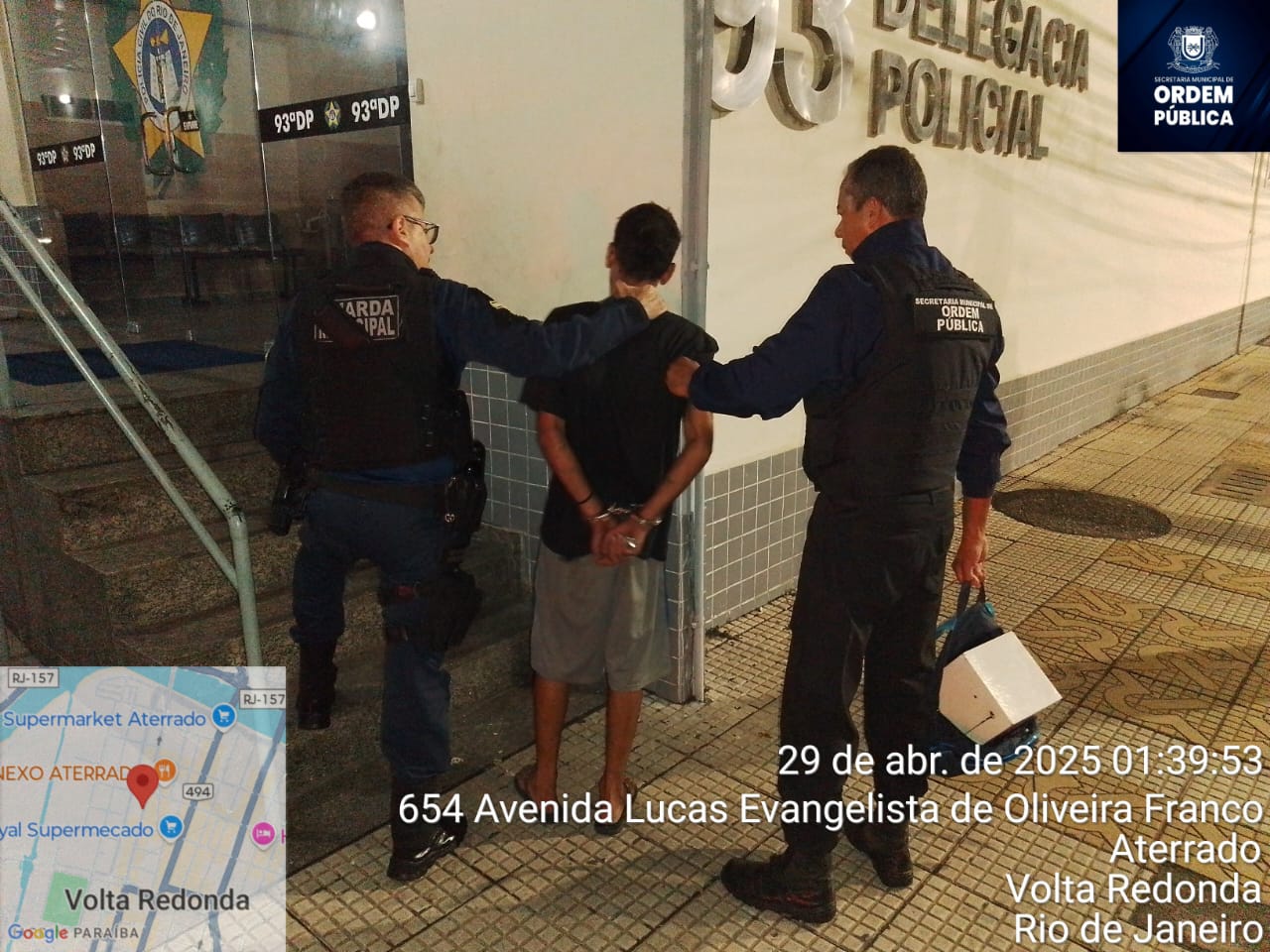 Suspeito de furtos em série é preso em Volta Redonda