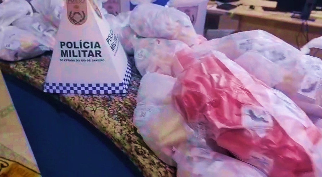 [VÍDEO] Carga de drogas avaliada em mais de R$ 140 mil é apreendida em Arrozal