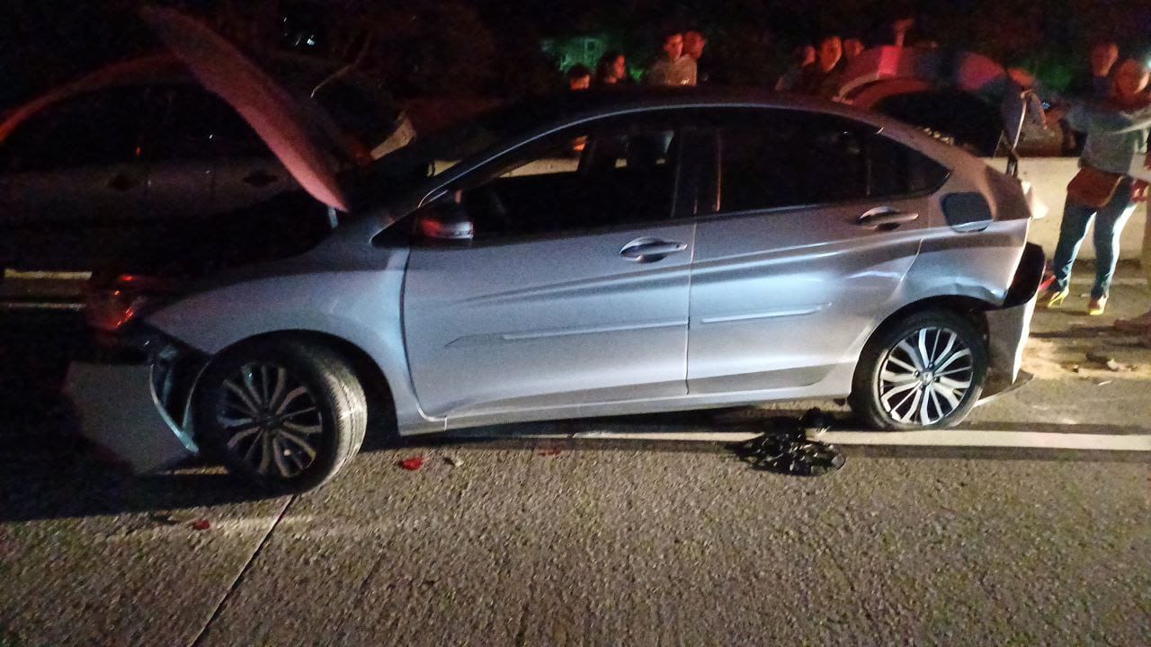 Motorista embriagado provoca engavetamento na Dutra em Barra Mansa e acaba preso
