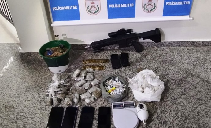 Suspeito armado com fuzil morre em confronto com a PM em Resende