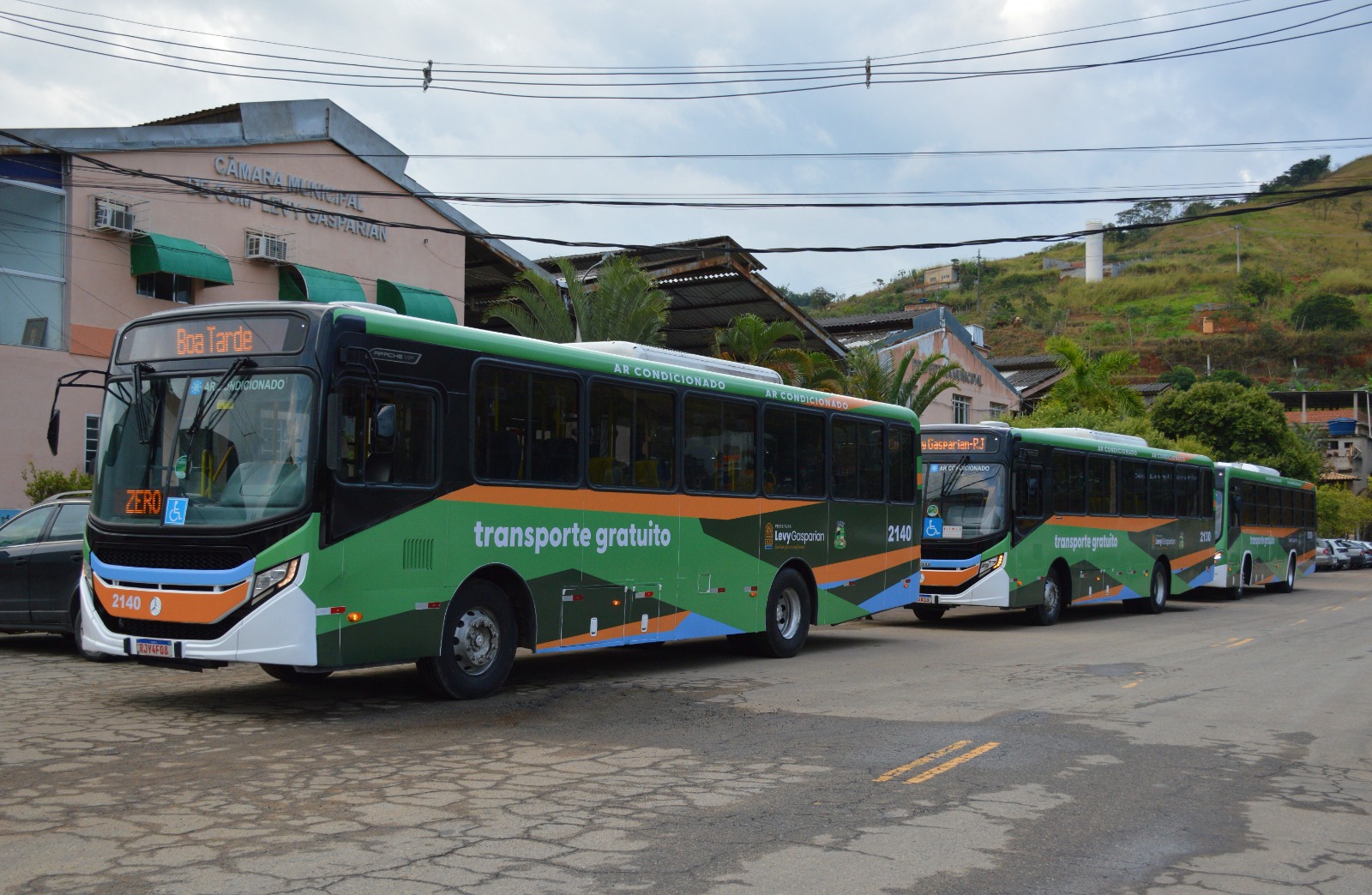 Prefeitura de Levy lança nova frota do Tarifa Zero