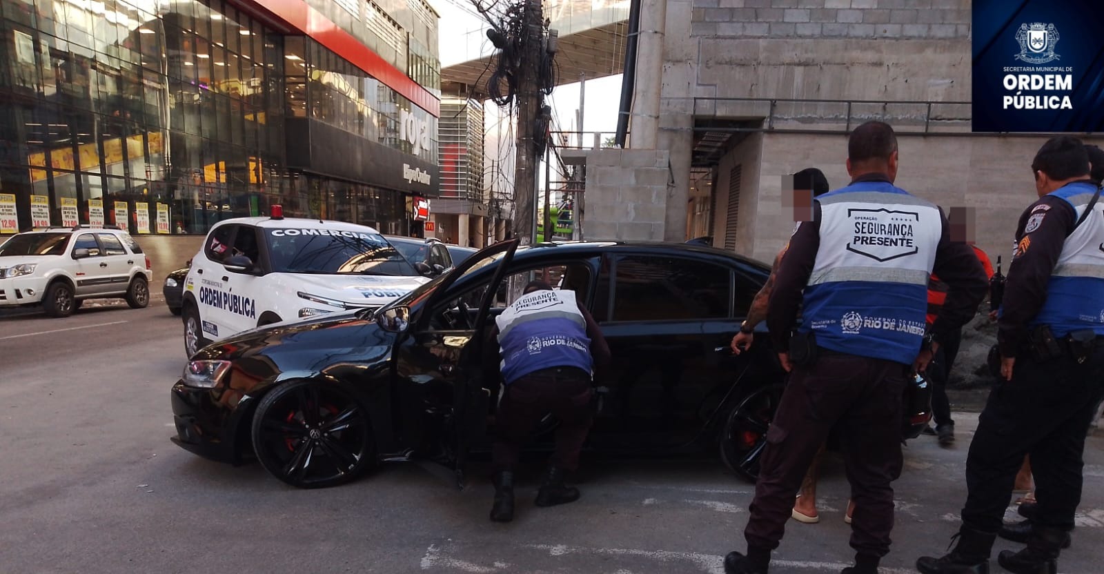 Câmeras da Ordem Pública encontram suspeito de ameaçar feirante em Volta Redonda