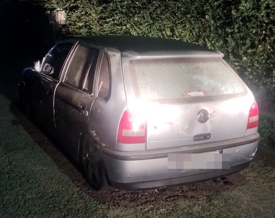 Carro utilizado em tentativa de homicídio é apreendido em Três Rios
