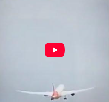 Veja últimos momentos de vôo do Boeing 787 na Índia