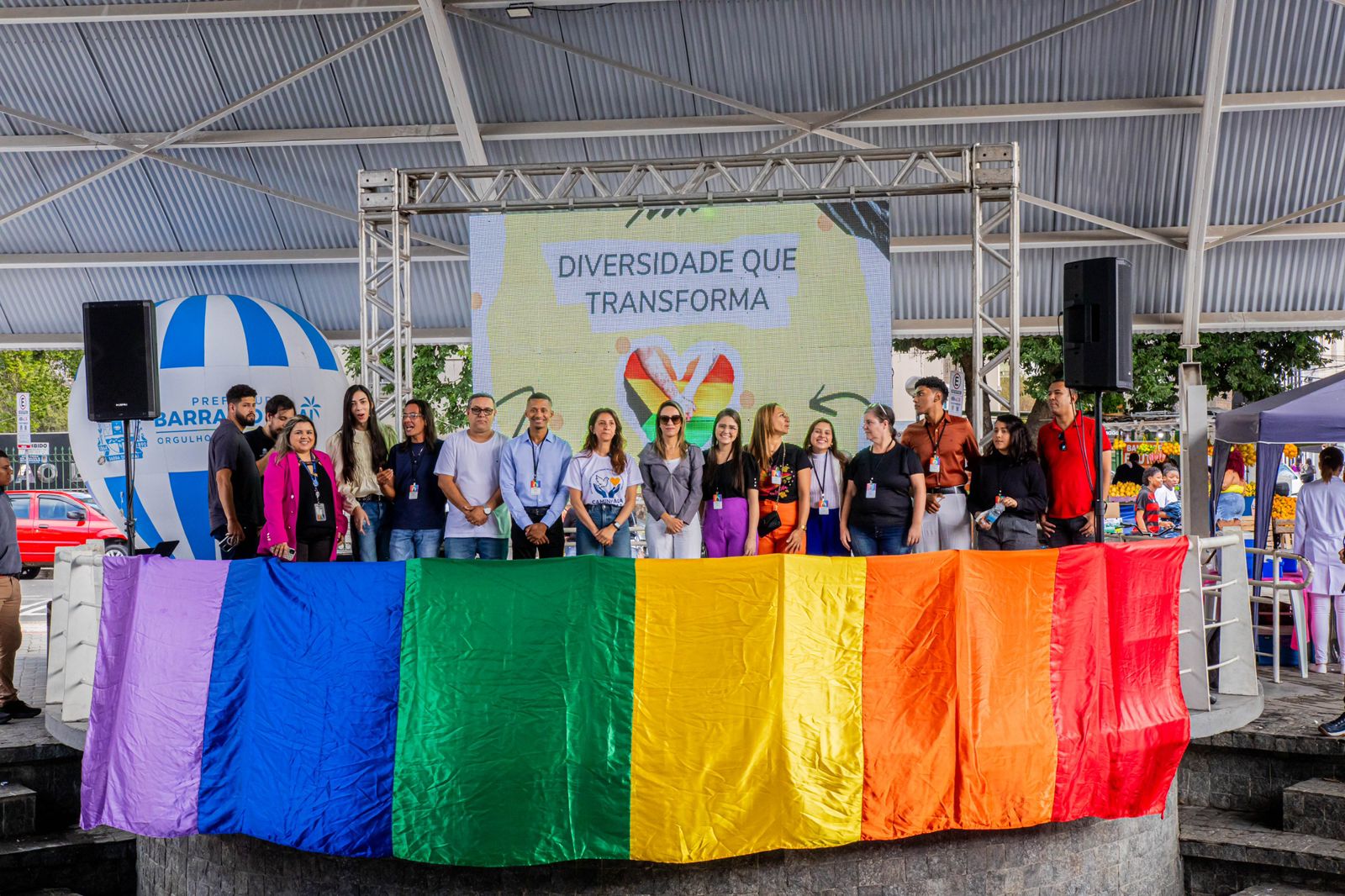 Barra do Piraí promove ação social em celebração ao Dia Mundial do Orgulho LGBTQIAPN+