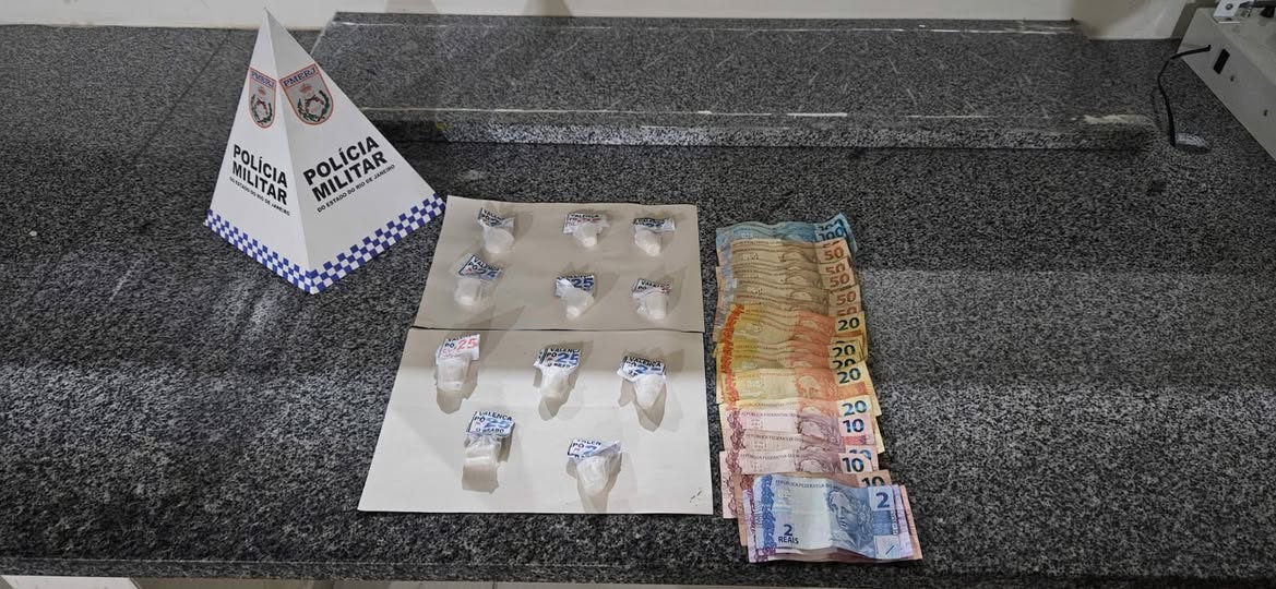 Adolescente é detido por tráfico de drogas no Santa Rosa II, em Valença