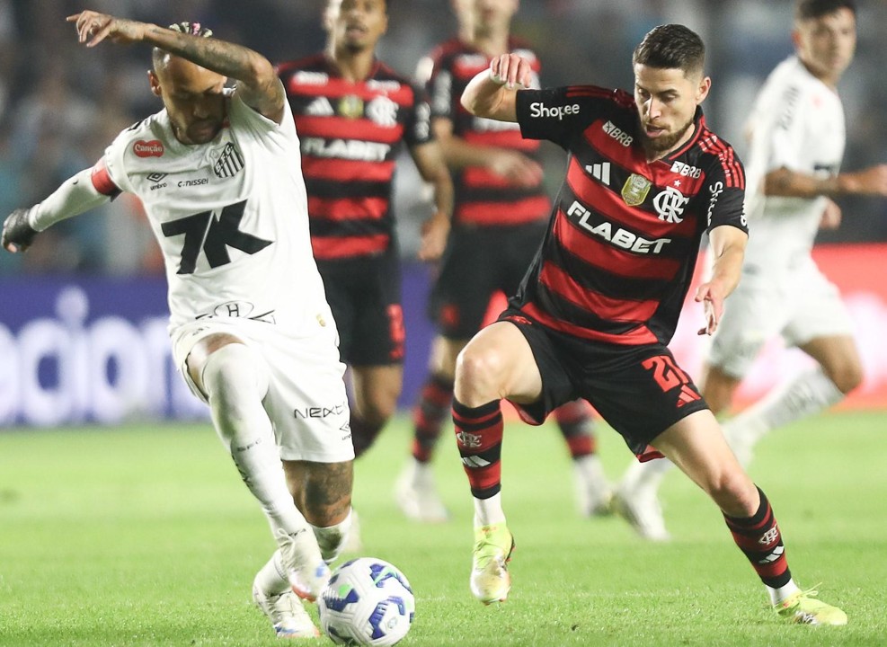 Flamengo perde para o Santos na Vila Belmiro com gol de Neymar