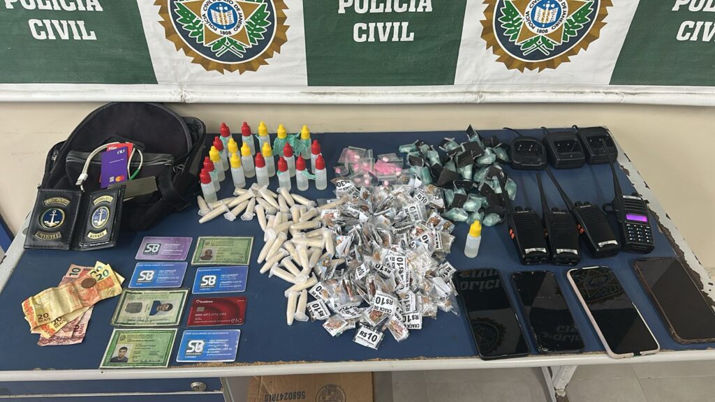 Polícia desmantela ponto de tráfico no Centro de Angra durante nova fase da Operação Cerco Total