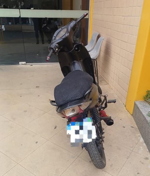 Homem é preso com moto clonada e droga durante patrulhamento em Conservatória