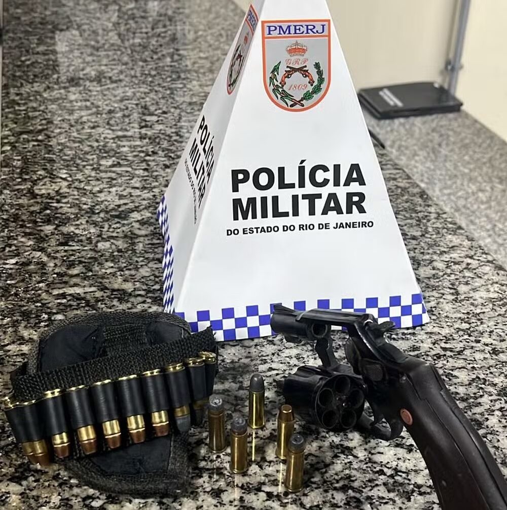 Homem é preso por violência contra a mulher e posse de arma em Rio Claro