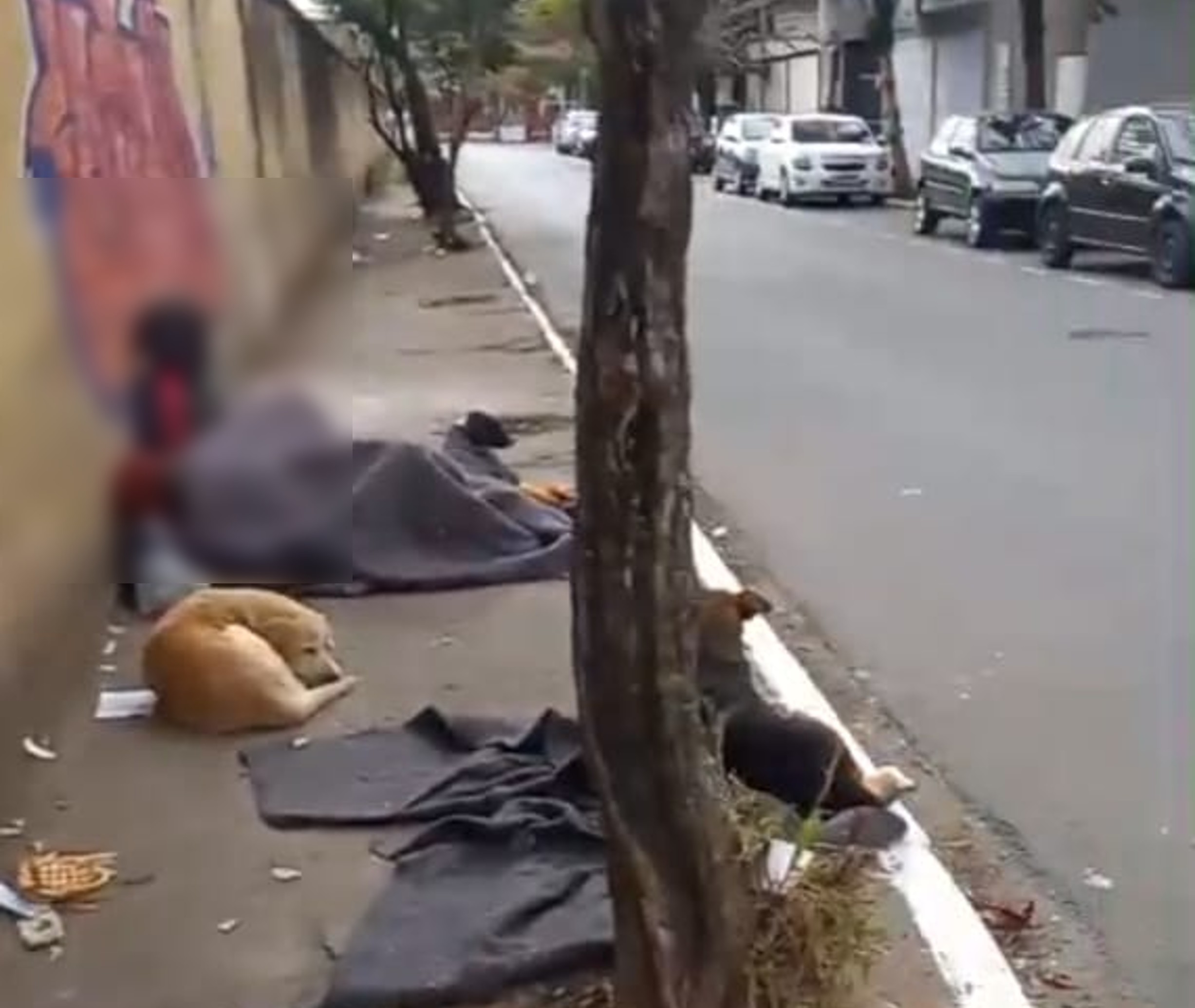 Moradores do Aterrado pedem socorro diante do aumento de pessoas em situação de rua