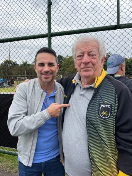 Coordenador Geral das Seleções da CBF, Rodrigo Caetano, prestigia jogos da base do Voltaço
