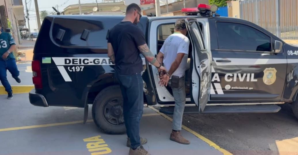 Polícia Civil prende em Goiás homem acusado de homicídio brutal em Piraí
