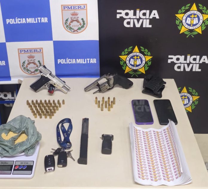 Apontado como chefe do tráfico é preso em operação conjunta em Barra Mansa