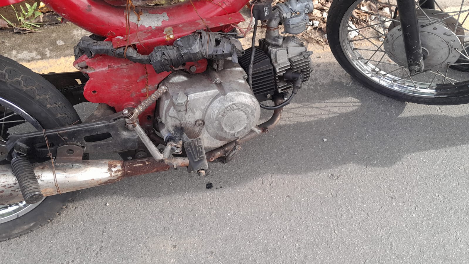 Guarda Municipal de Volta Redonda apreende motocicleta adulterada conduzida por menor