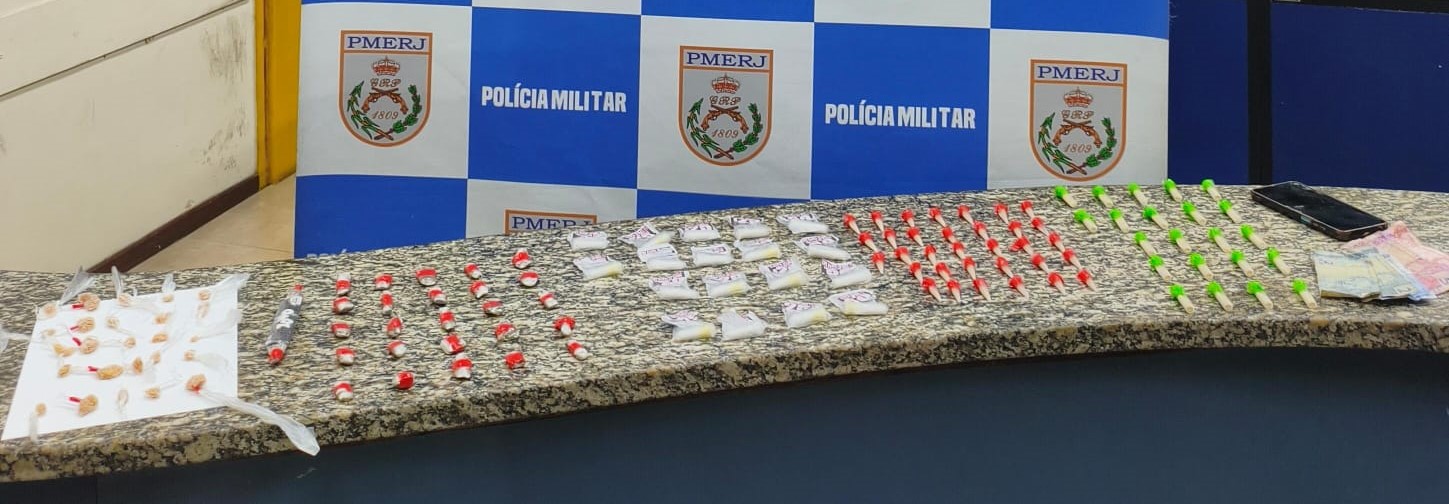 Foragido do sistema prisional é recapturado com drogas em Barra Mansa