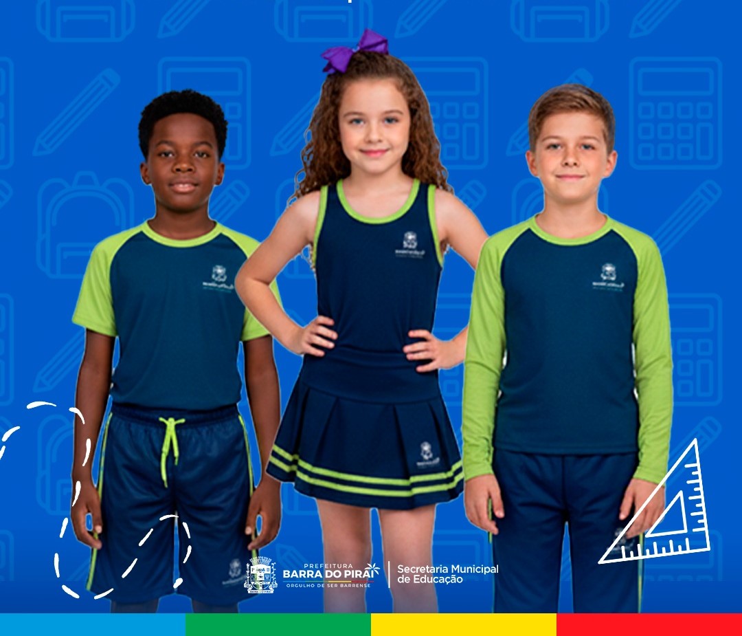 Rede municipal de ensino de Barra do Piraí terá novos uniformes apos votação