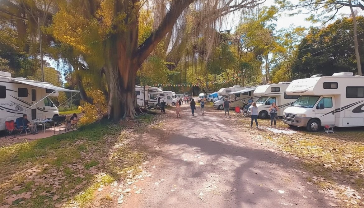 Pinheiral recebe 1º Encontro de Motorhome no Parque das Ruínas