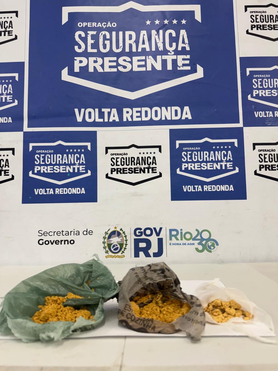 Segurança Presente registra prisões por furto, adulteração de veículo e tráfico em Volta Redonda