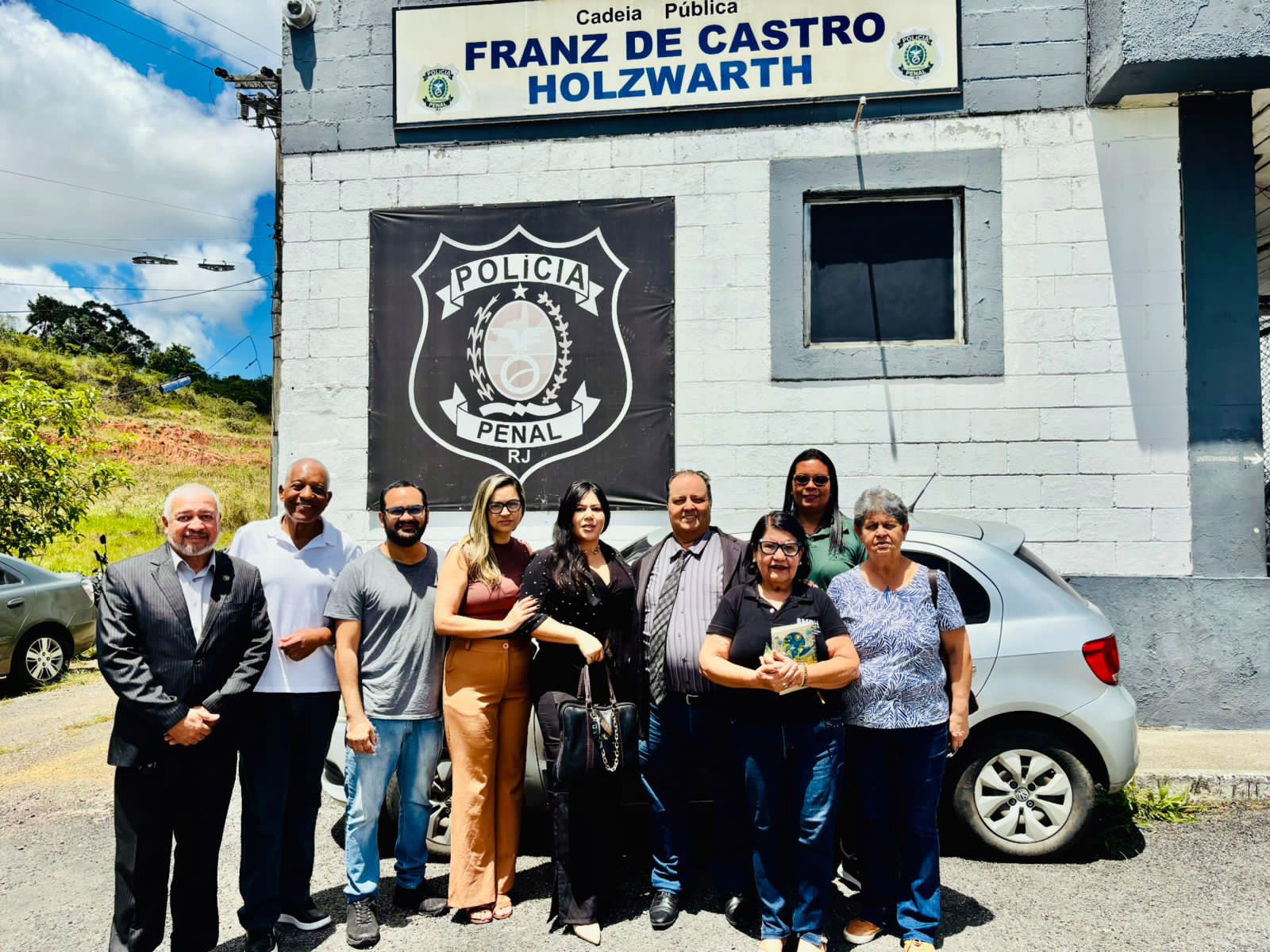 Comissão de Direitos Humanos avalia condições na Cadeia Pública de Volta Redonda