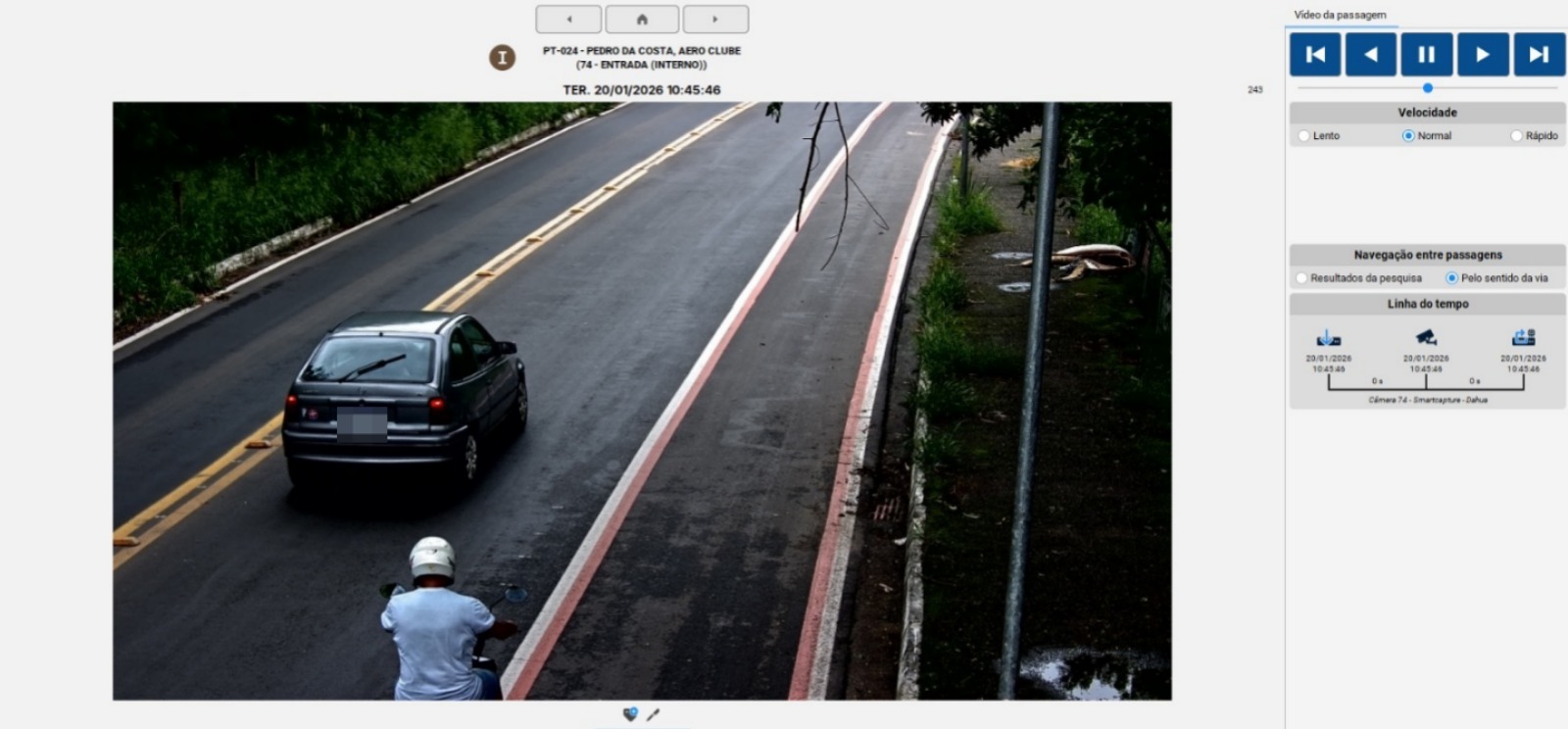 Com o auxílio de câmeras, Guarda Municipal encontra mais um carro furtado e Volta Redonda