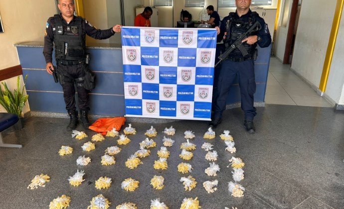 Homem é preso por tráfico de drogas com grande quantidade de cocaína em Valença