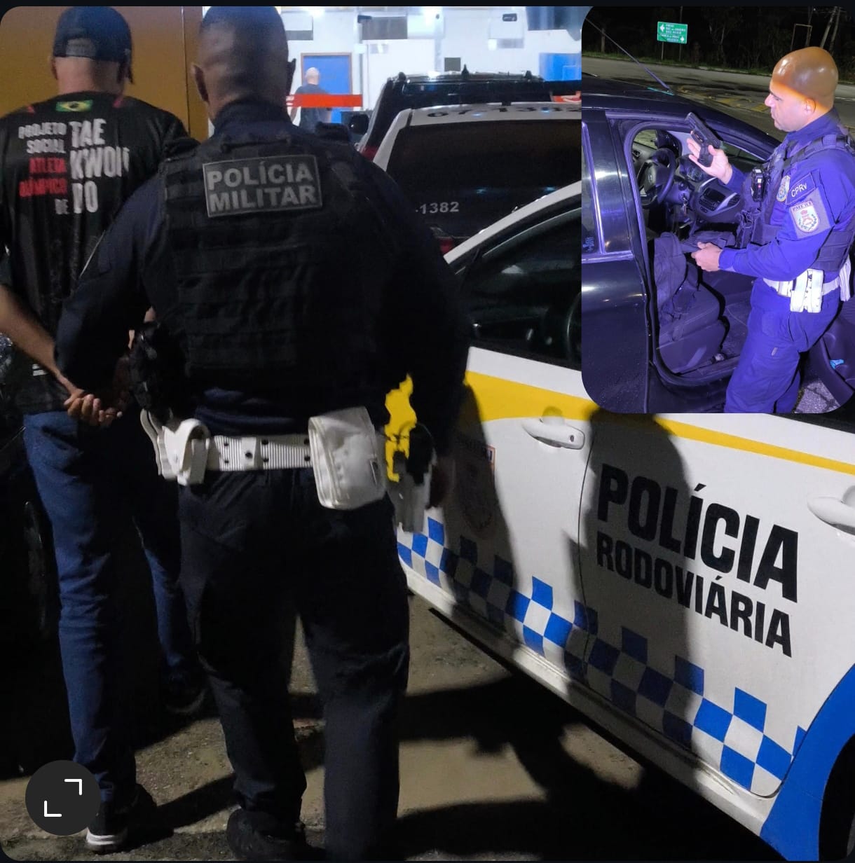 Homem é preso com pistola 9mm durante fiscalização do CPRv em Piraí