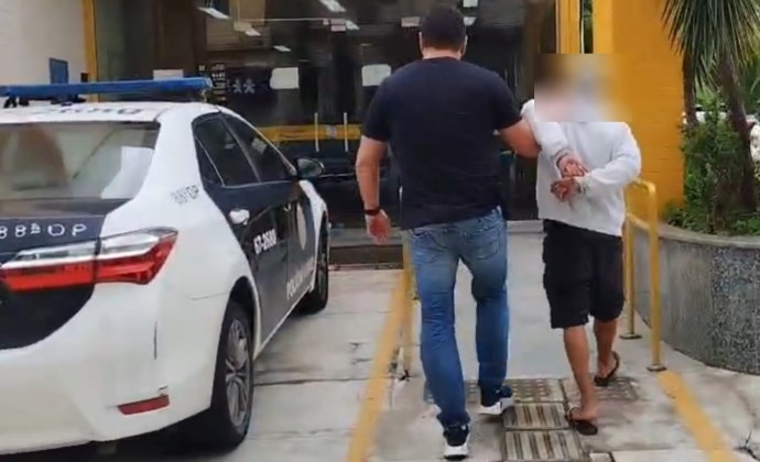 Motociclista em alta velocidade é preso após fuga de abordagem policial em Barra do Piraí