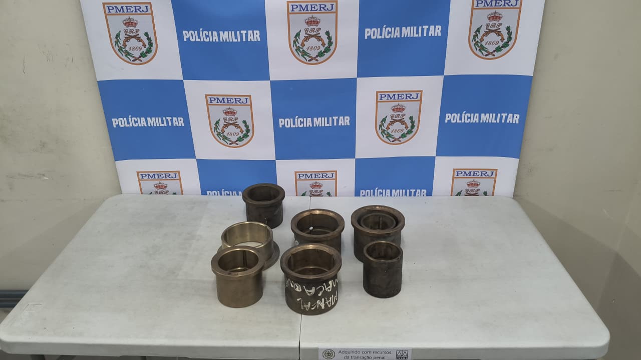 Homem é preso por furto de peças metálicas na portaria da CSN, em Volta Redonda